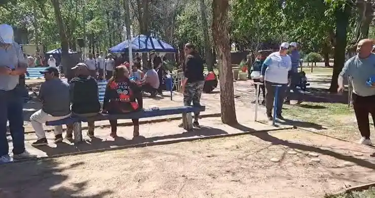 El tejo es un espacio recreativo en el Paseo Público desde hace muchos años. (Facebook)