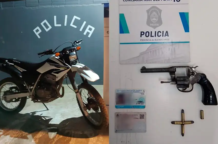 Detienen a motochorros: uno de ellos es menor