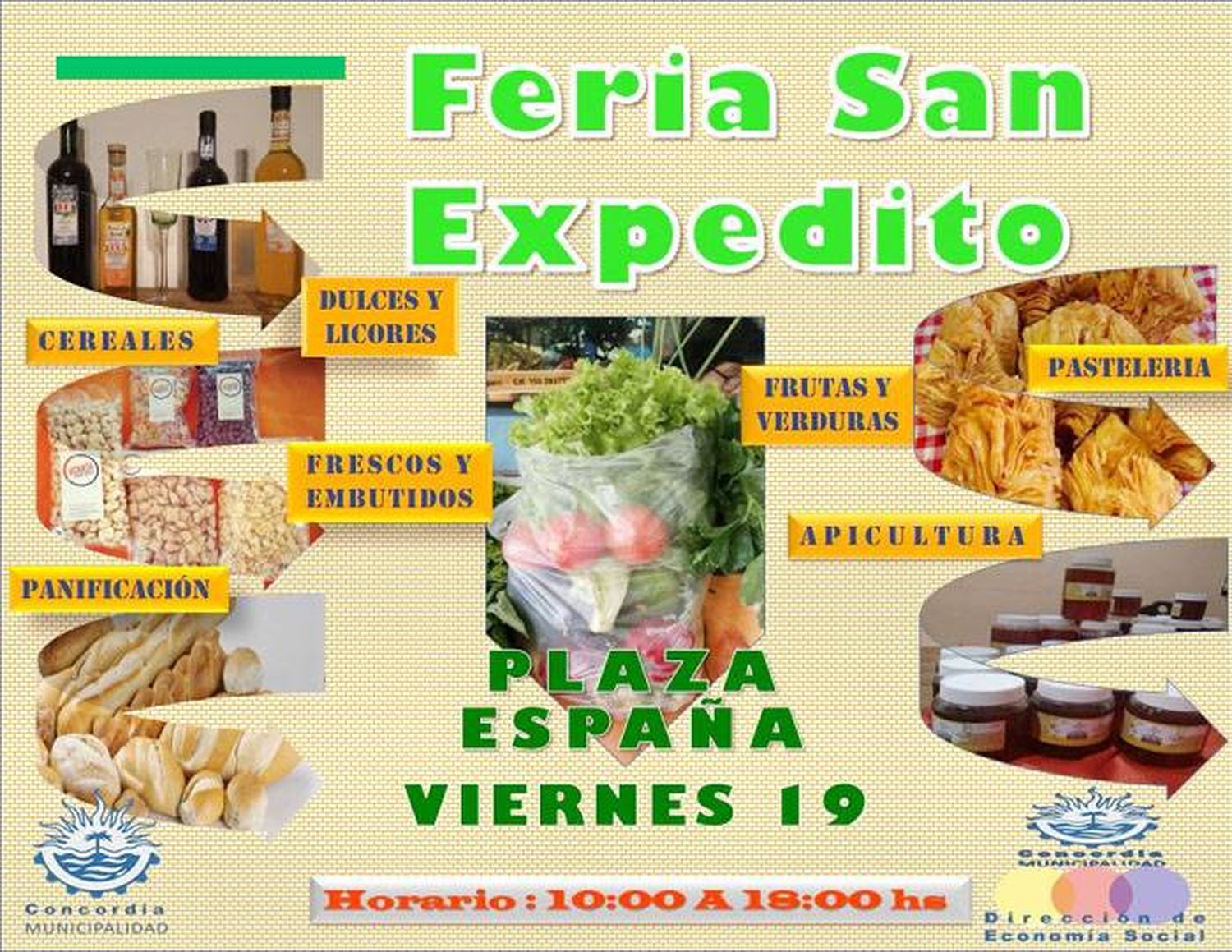 Feria en Plaza España