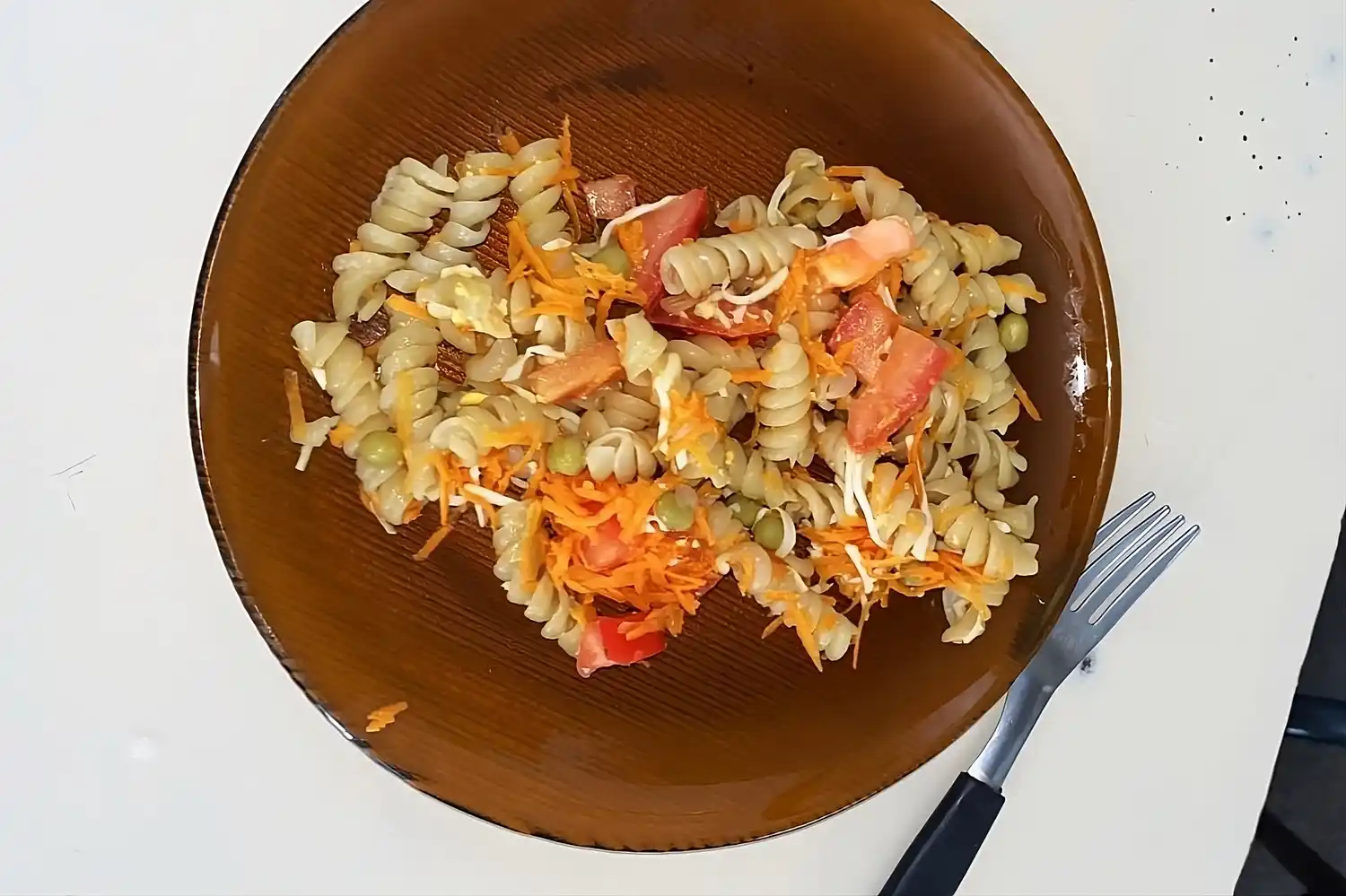 La porción del menú para los jueves en las escuelas de verano. Foto: La Opinión.