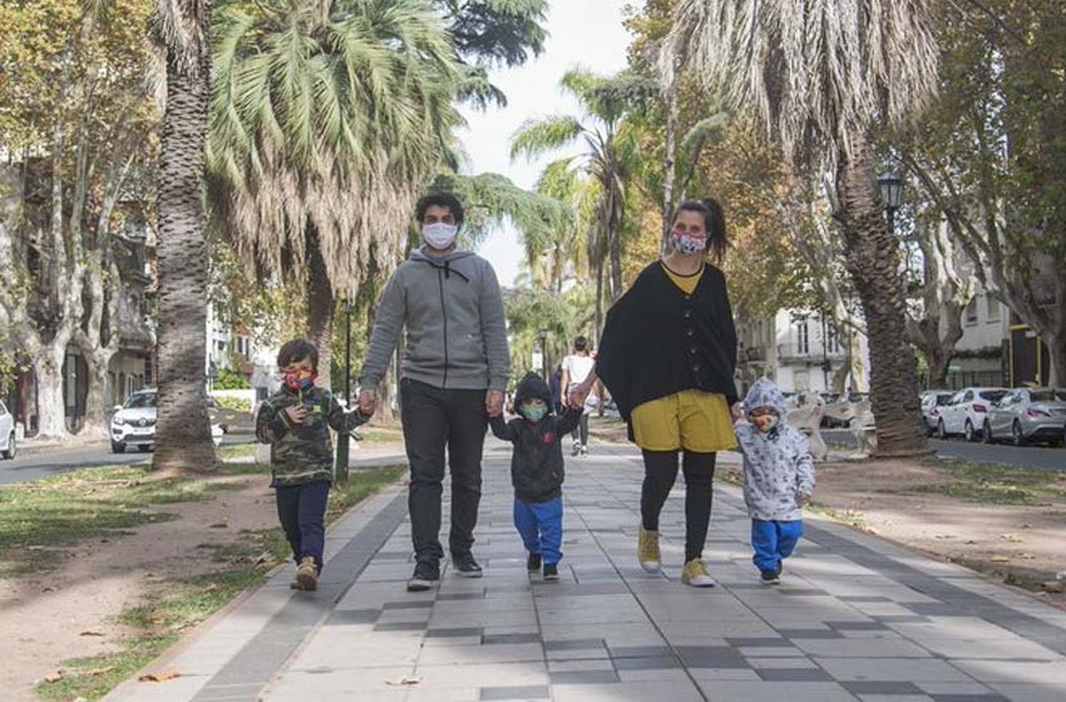 Sábado a puro invierno en Rosario: frío pero con un sol que calma las ansiedades