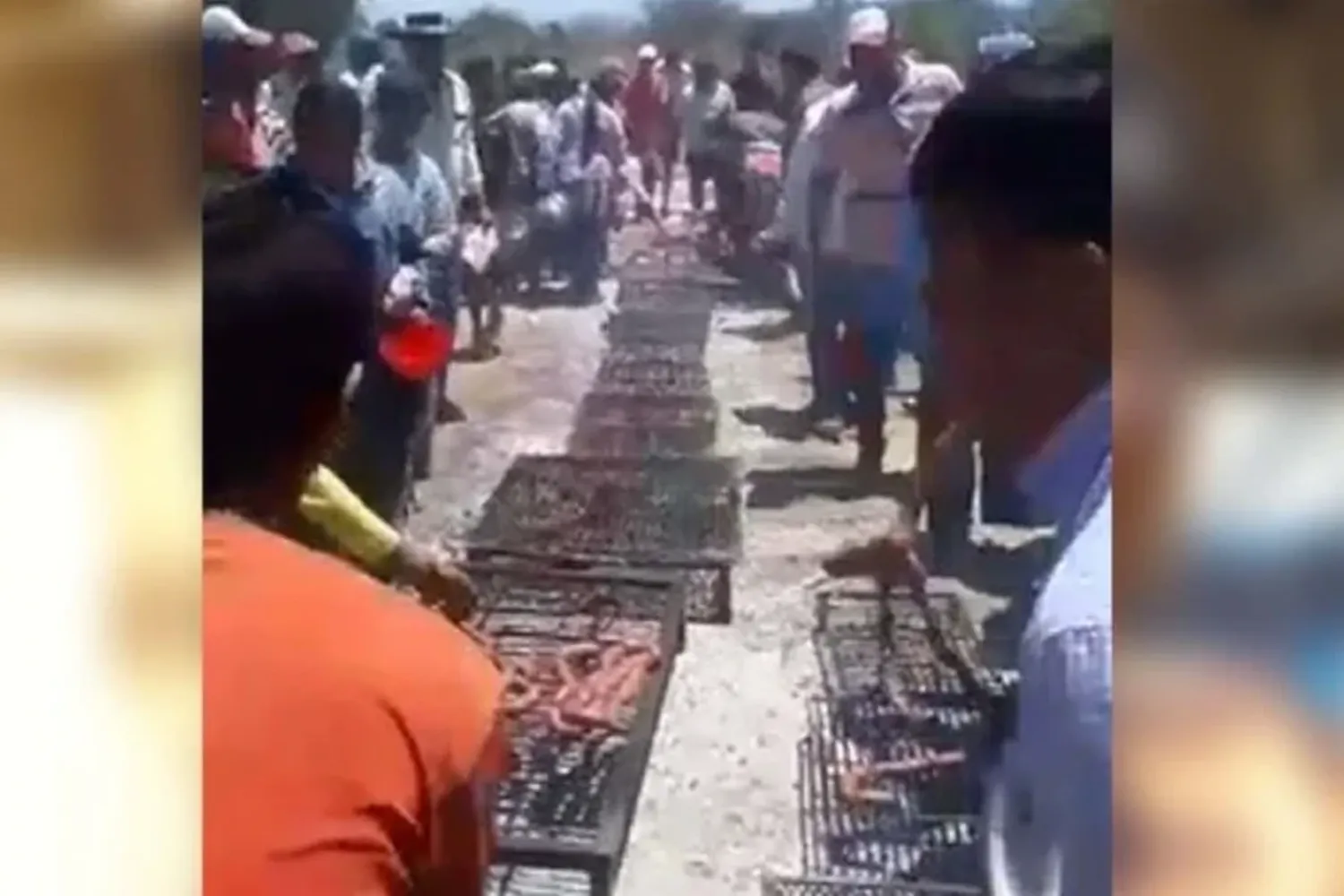 Insólito: en Formosa, iban a comer un asado en El Chorro, pero se robaron la carne de los asadores