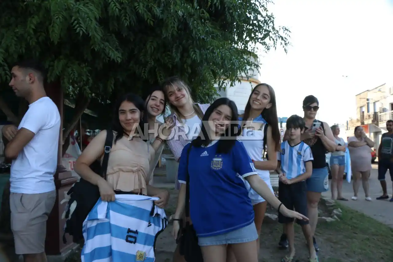 festejos costanera argentina 2 australia 1 - 4