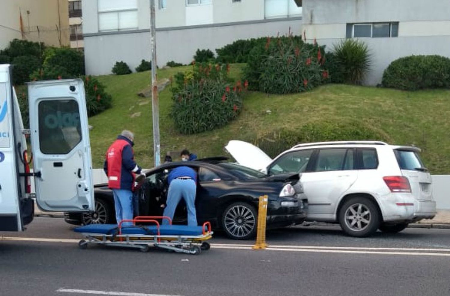 Impactante accidente en Gascón y la Costa