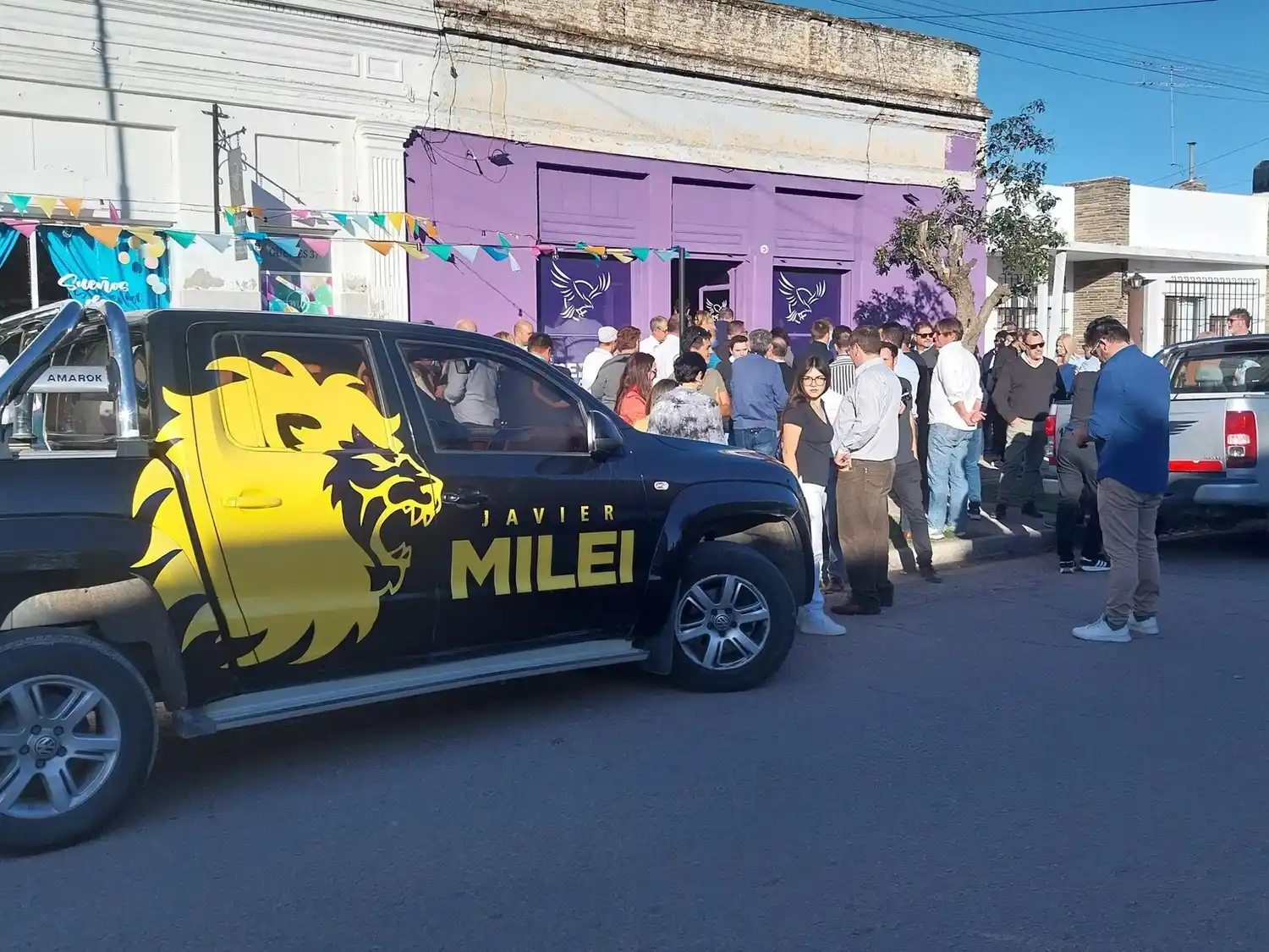 Local de La Libertad Avanza en Tornquist