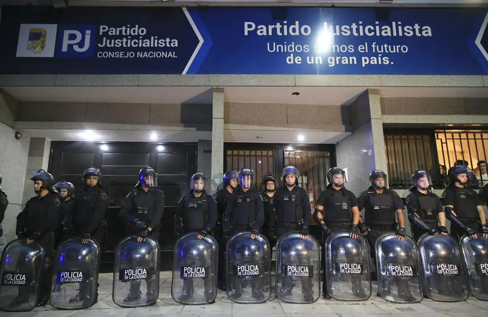La justicia intervino el Partido Justicialista