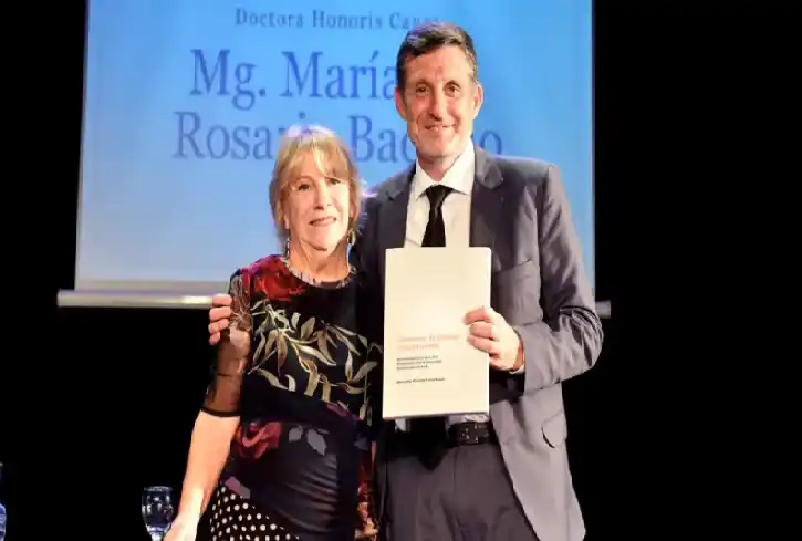 La UADER otorgó el título de Doctora Honoris Causa a Rosario Badano