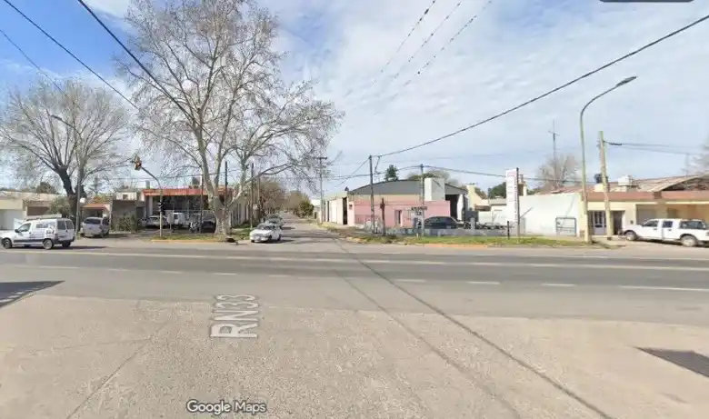Un hombre mayor de edad perdió la vida cuando cruzaba caminando la Ruta 33. Crédito: Gentileza.