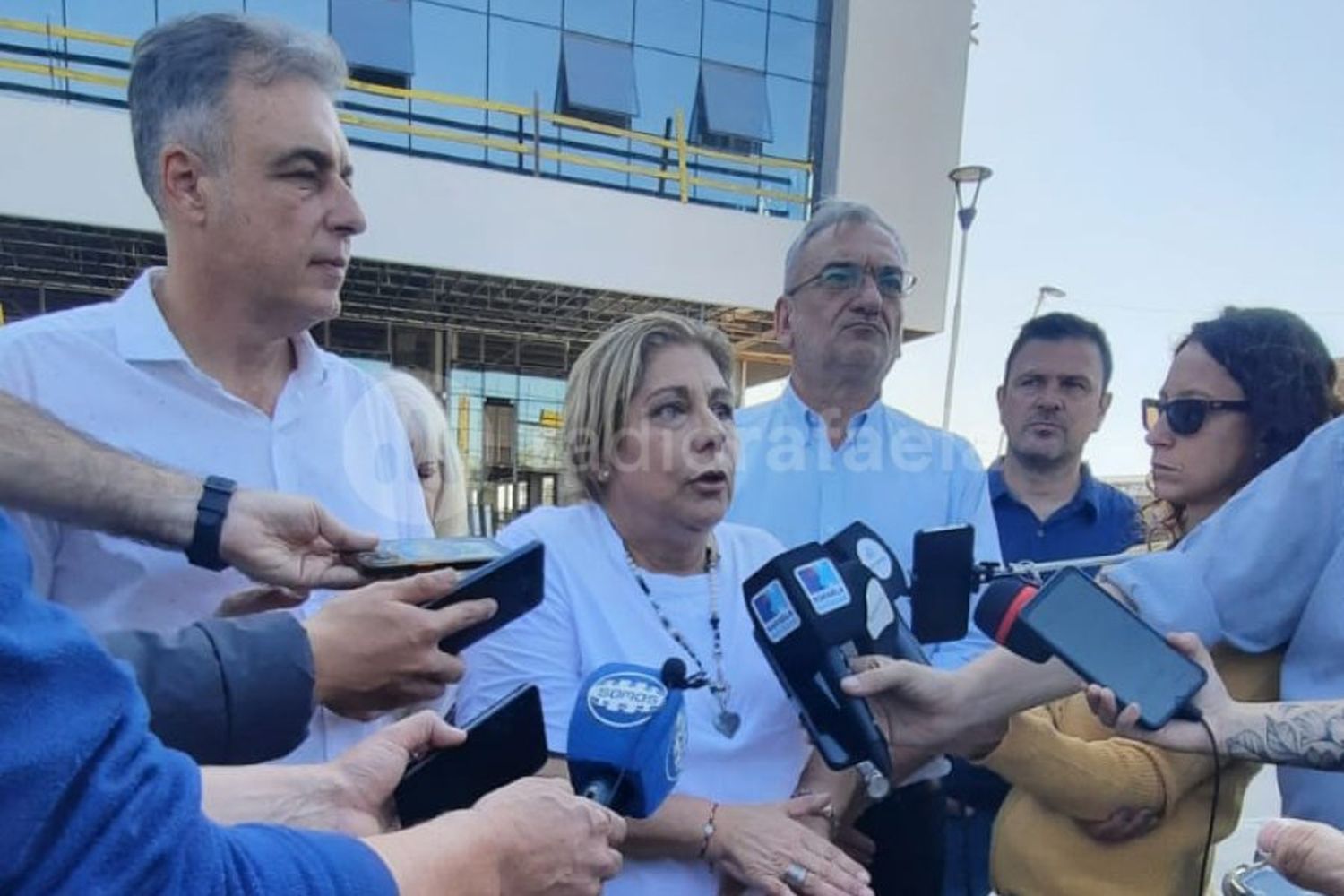 Martorano recorrió la obra del Hospital Regional: "Rafaela será un polo de referencia medicinal"