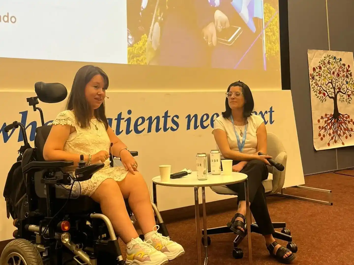 Stefanía Ferrando brindó charla sobre AME en Roche Argentina