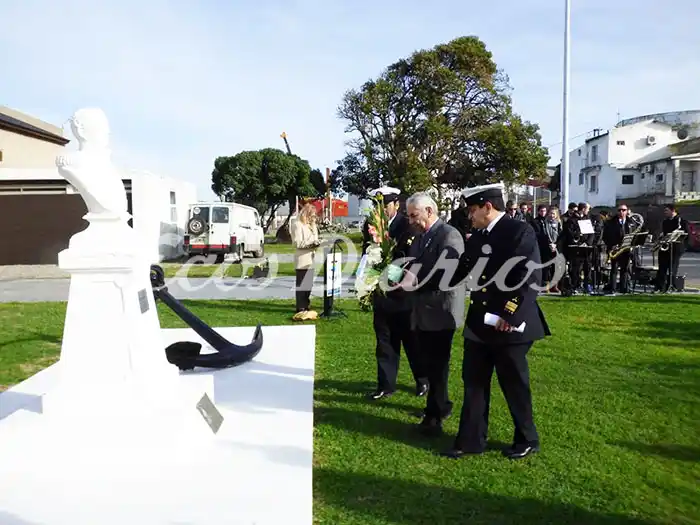 Testimoniaron los 242 años del natalicio de Guillermo Brown