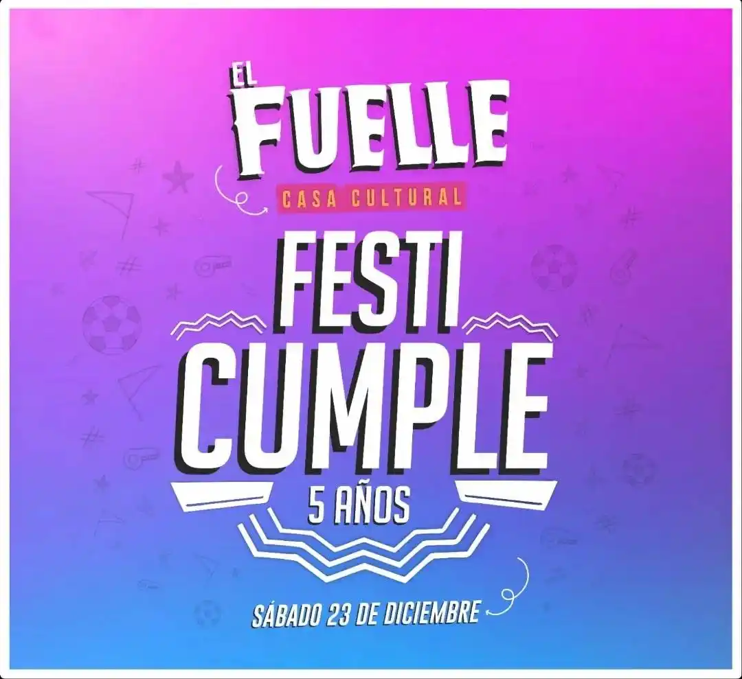 El Fuelle festeja 5 años e inaugura
su nuevo espacio cultural
