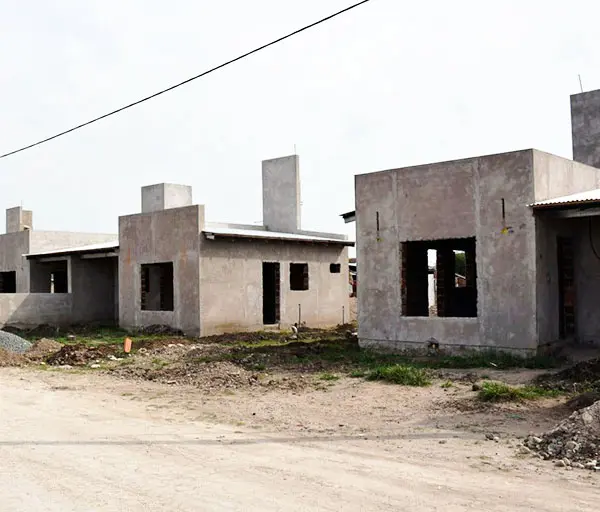 Avanzan obras en un barrio