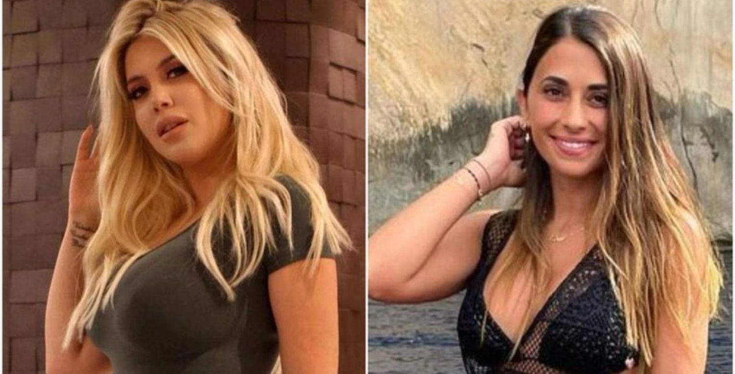 Wanda Nara reaccionó a una foto de Antonela Roccuzzo y generó un debate en redes