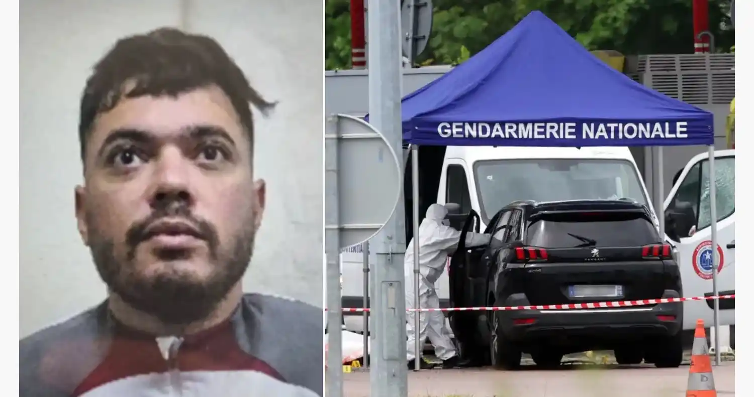 El preso fue identificado como Mohamed Amra, vinculado al crimen organizado.