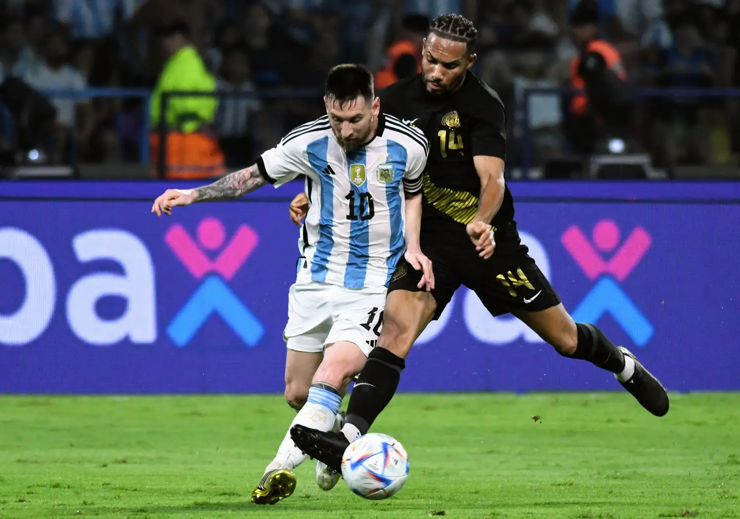 Argentina goleó a Curazao, en un festejo sin equivalencias