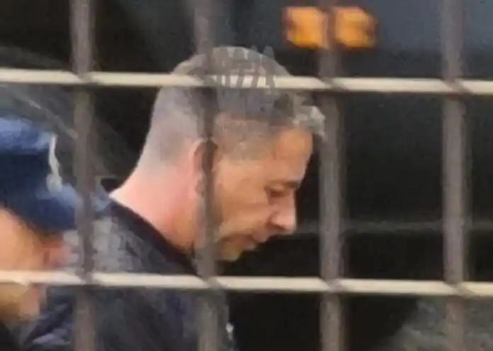 José Luis Segovia es trasladado a declarar. FOTO: 0223.