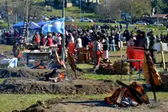 Por cuestiones climáticas adversas, se suspendió la Kermese Rural y el Concurso de Asadores