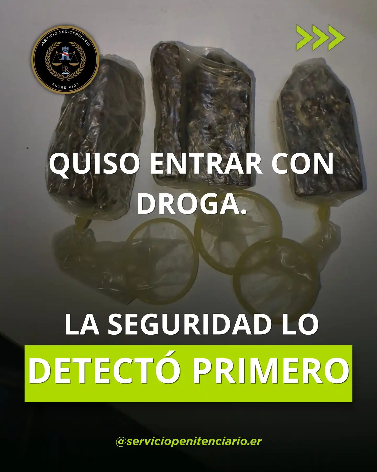 Intento de ingreso de droga en la Unidad Penal Nº 7 fue frustrado por personal penitenciario