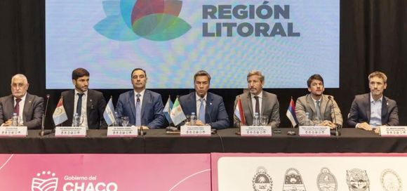 Frigerio participó de un nuevo encuentro con los gobernadores de la Región Litoral