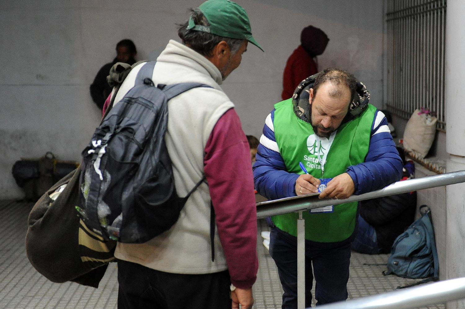 La Municipalidad censó a personas en situación de calle