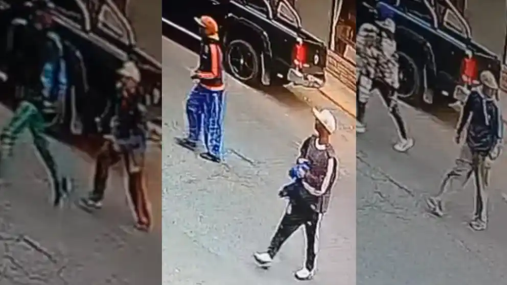 Imágenes captadas por las cámaras de seguridad