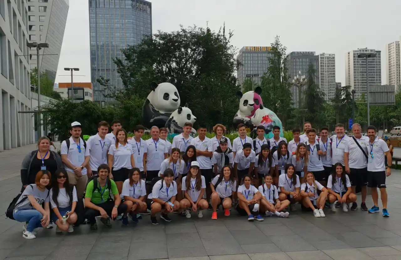 Juegos Bonaerenses: Dos equipos finalistas en fútbol en 2017 participan de un intercambio en China