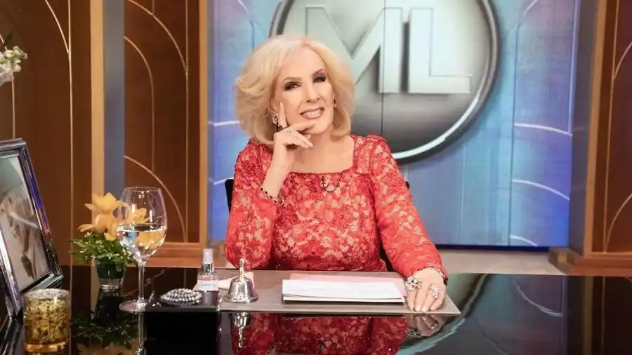 Mirtha Legrand, la conductora más longeva y "gánica" del país.