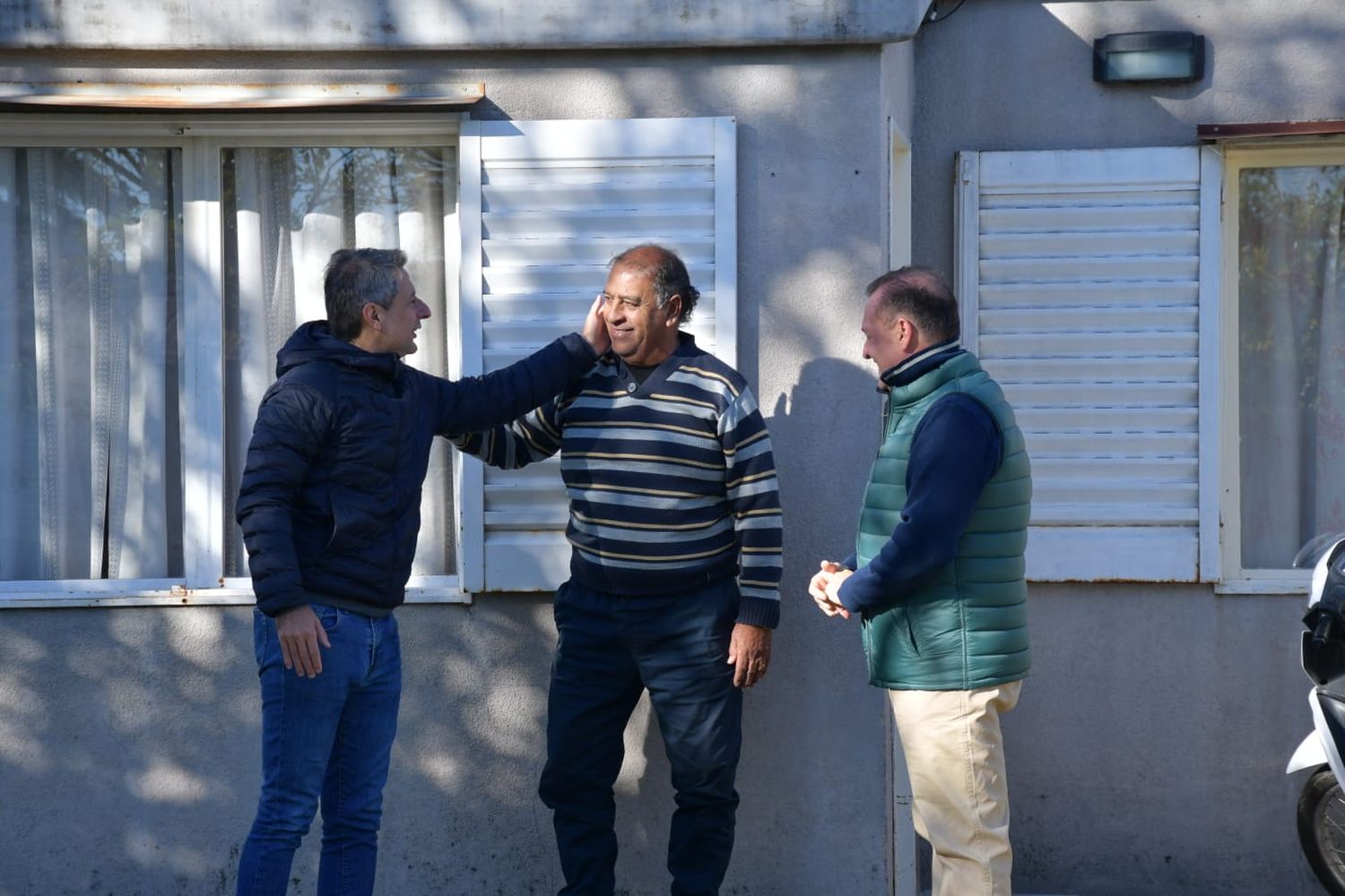 "La Muni en tu barrio". El programa comenzó a principio de mes en Bouchard.