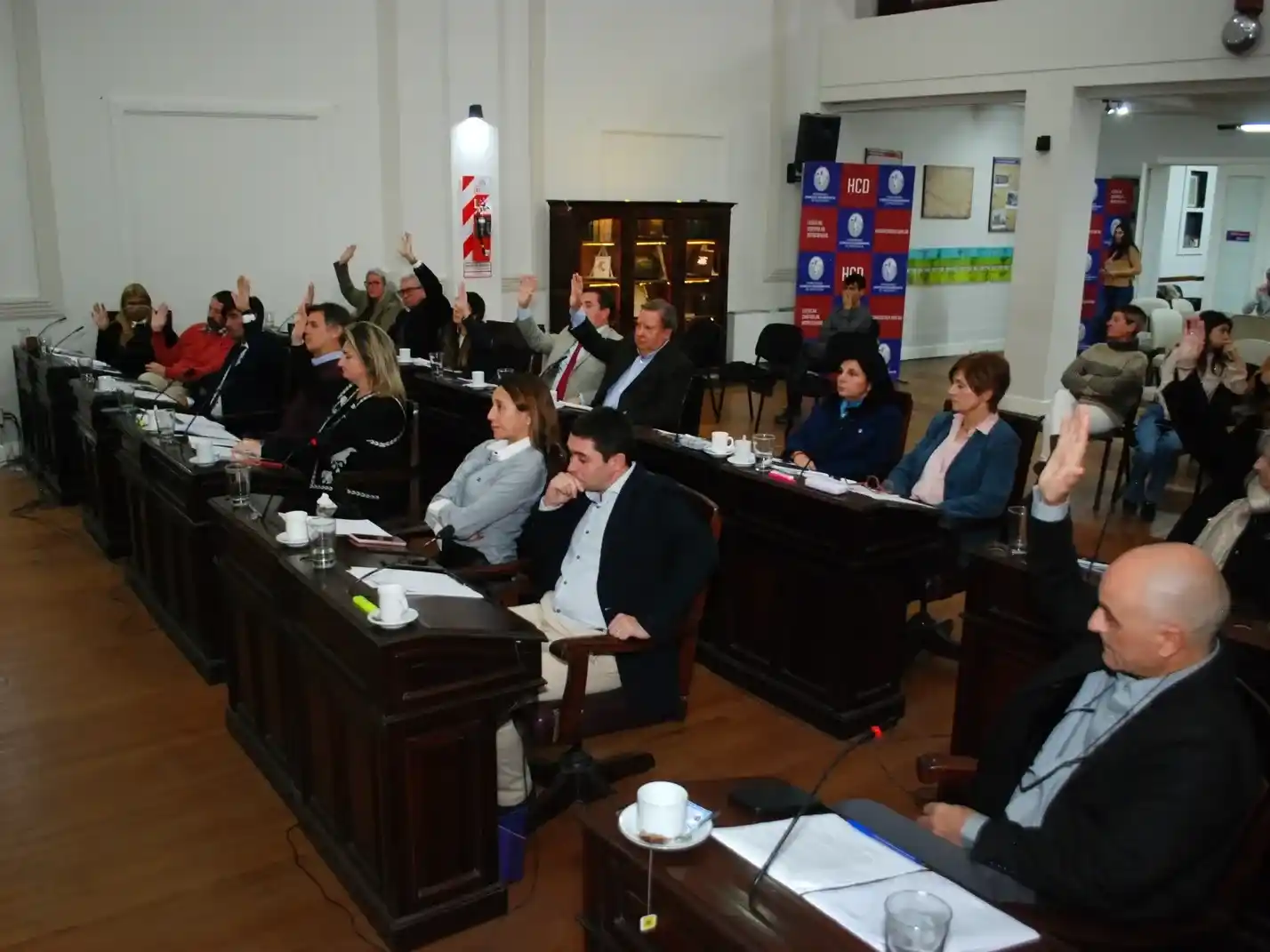 Por mayoría. La modificación del SEM en el centro, que para entrar en vigencia deberá ser promulgado por el Intendente