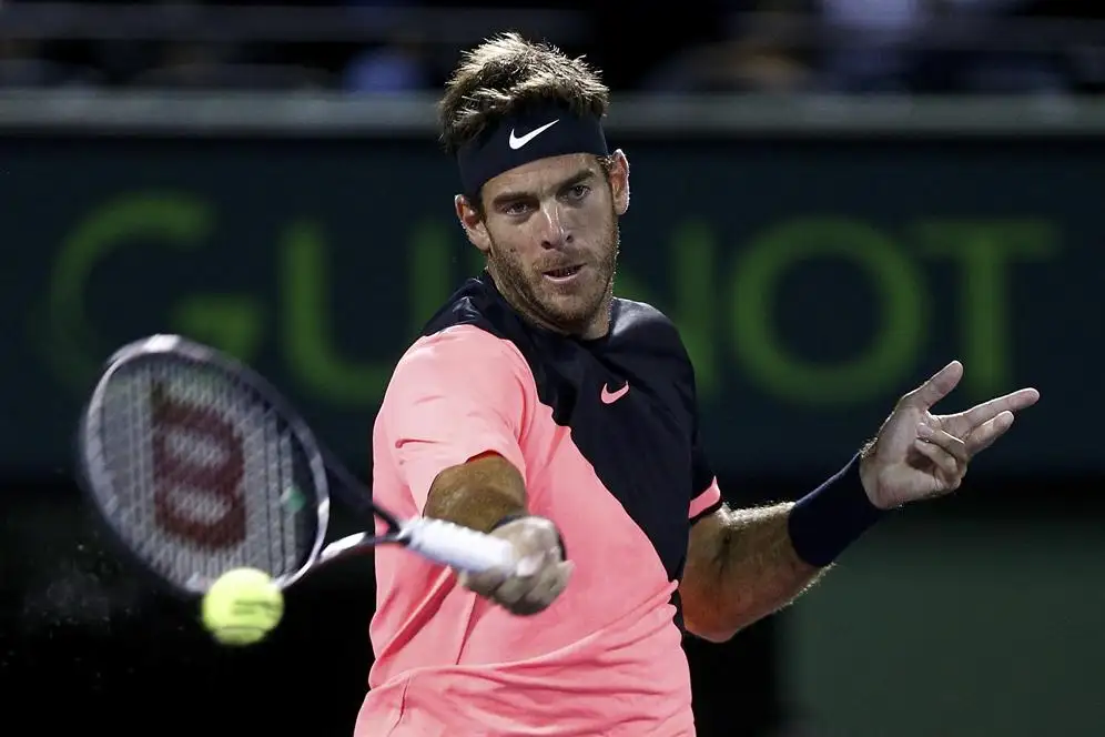 Del Potro hace su debut en la capital italiana