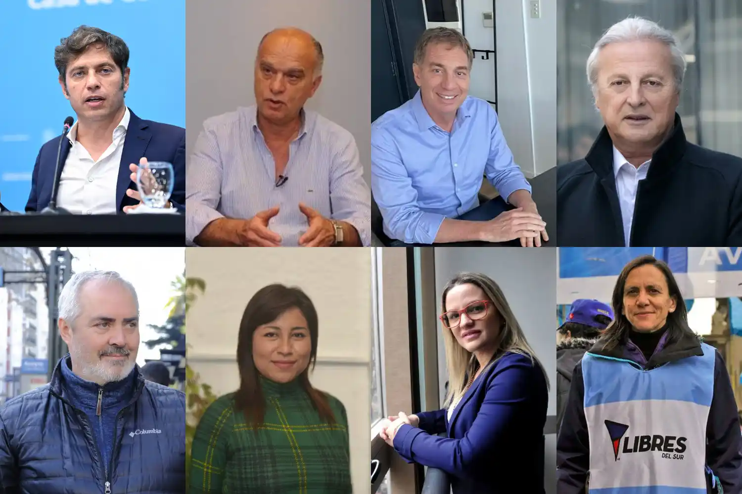 Uno por uno, quiénes son los ocho precandidatos que se presentaron para la gobernación bonaerense