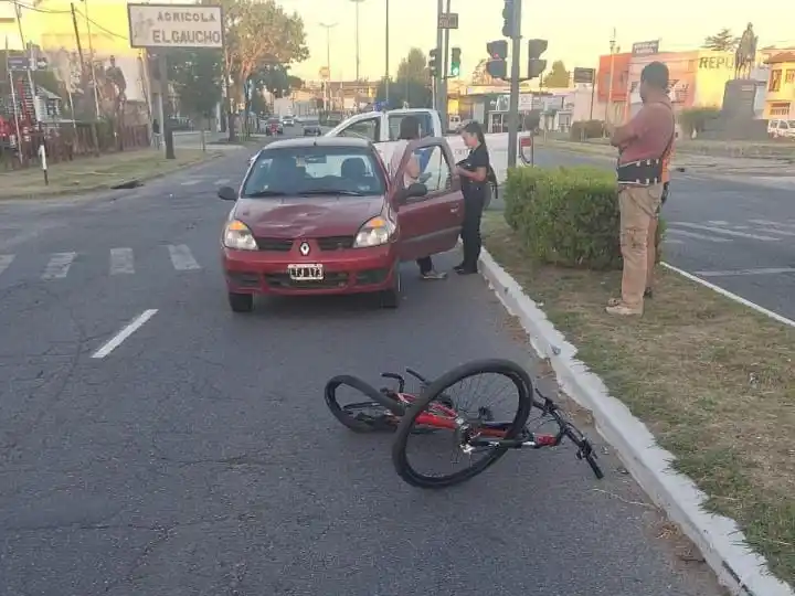 Dos de los choques fueron protagonizados por ciclistas.