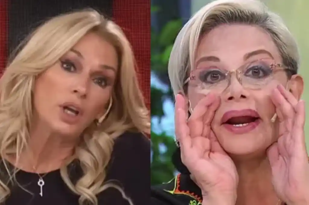La conductora se enfureció con la panelista.