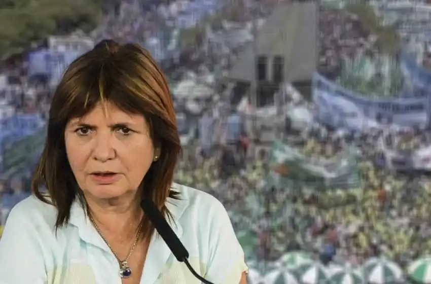Patricia Bullrich: «Estoy harta de los paros»