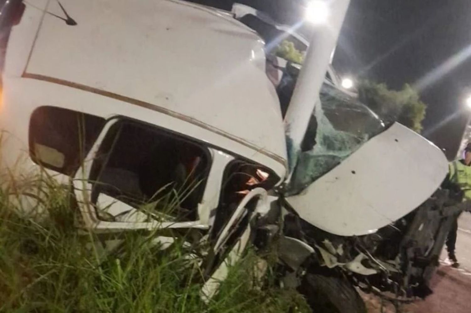 Impactante choque en autopista Rosario-Santa Fe