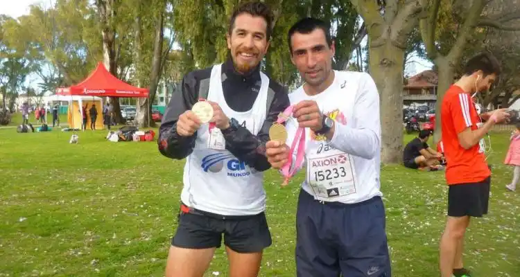 Veinte sampedrinos participaron de la Media Maratón de Buenos Aires