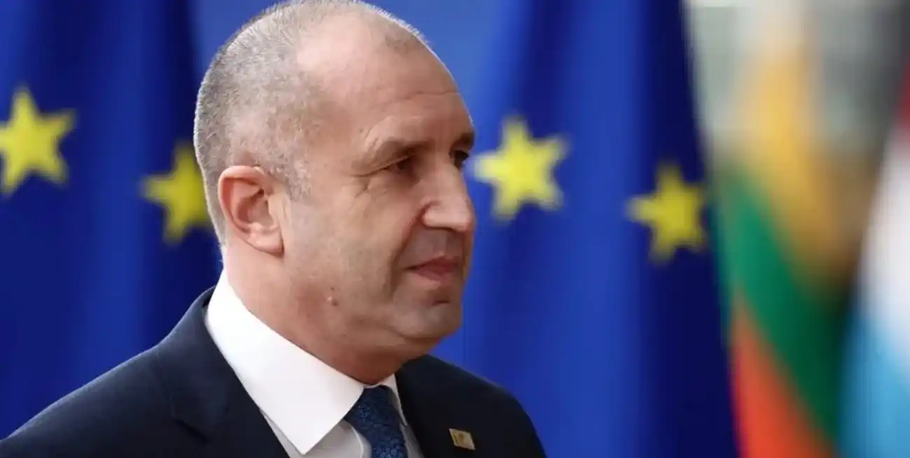 El presidente de Bulgaria, Rumen Radev.