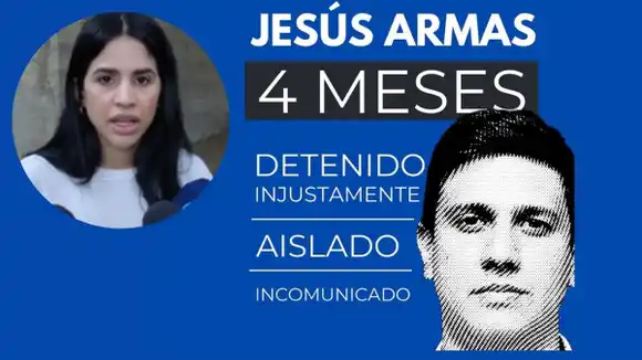 «INCOMUNICADO HACE 4 MESES»: Caso de Jesús Armas  (+Reporte)