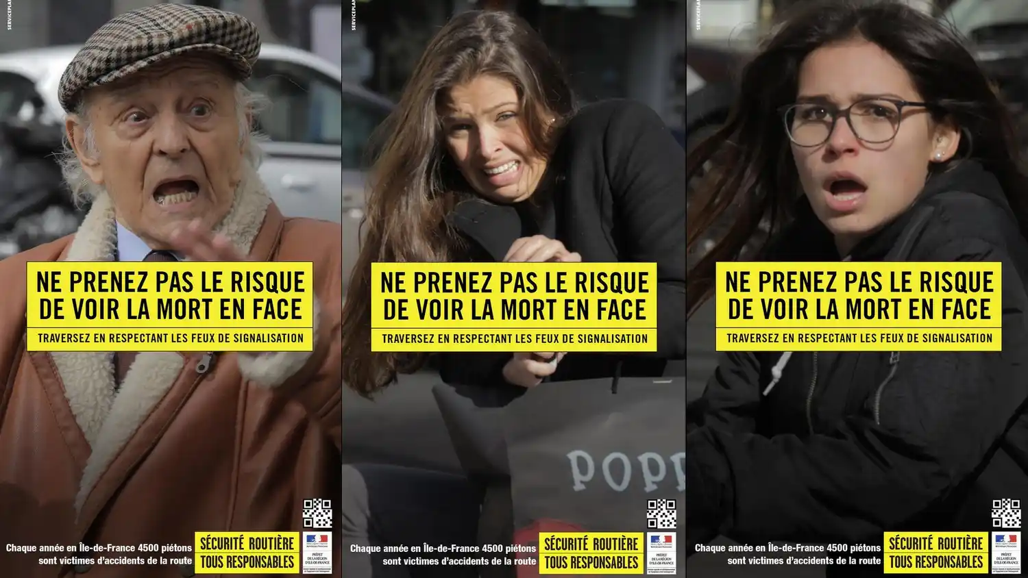 "Mirar a la muerte a la cara", la campaña viral para educar a peatones 