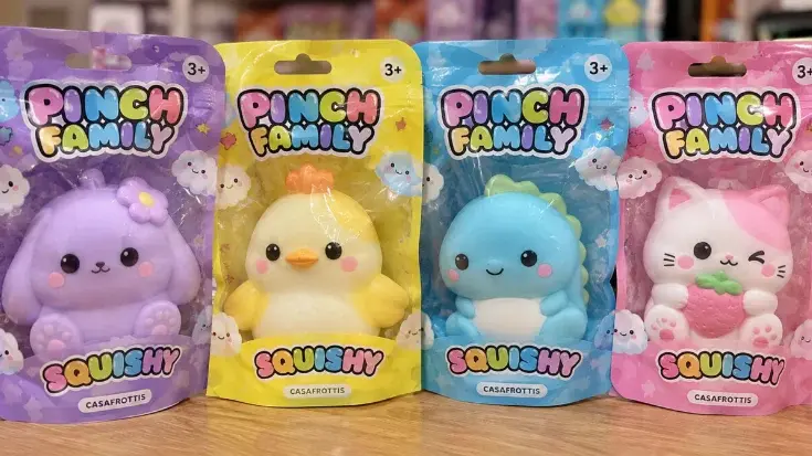 Prohibieron la venta de juguetes Squishy de la marca Pinch Family