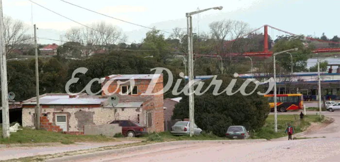 Terrenos cedidos en el barrio frente a la Terminal