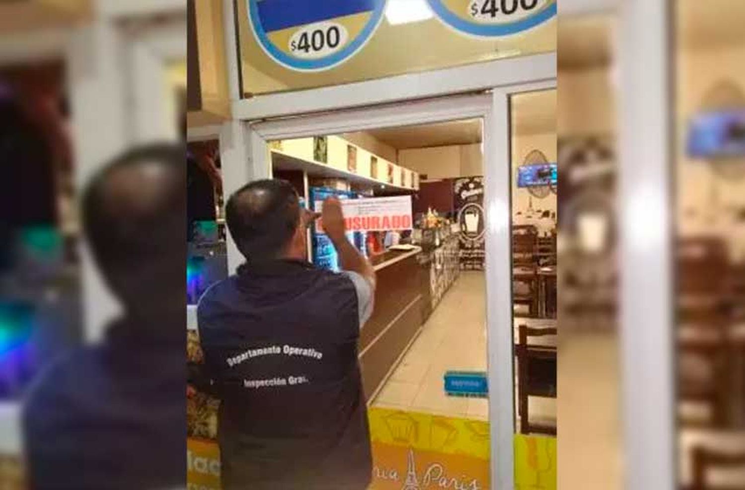 Clausuraron un café, un local gastronómico y un almacén por falta de habilitación