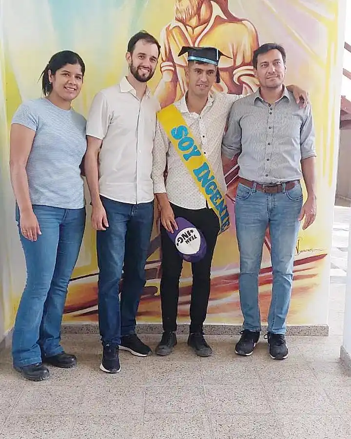 De Isla Apando a ingeniero en Producción 
Agropecuaria, una emocionante historia de vida