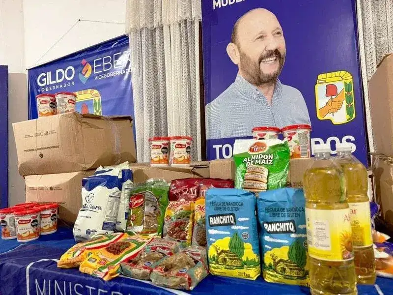 Nueva entrega de módulos alimentarios 
para personas con celiaquía en Las Lomitas