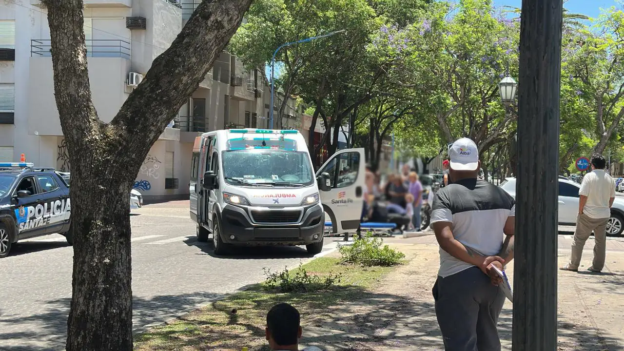 accidente las heras y bv yrigoyen - 2