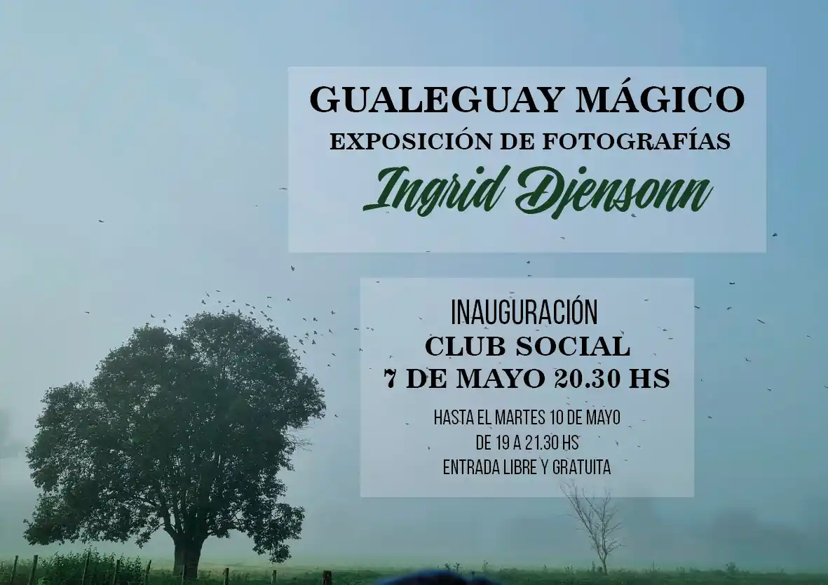 Inauguración de la exposición fotográfica de Ingrid Djensonn