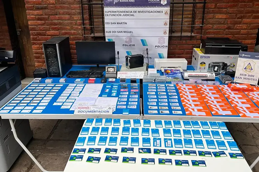 Secuestraron telefonía móvil pero no hay ningún detenido