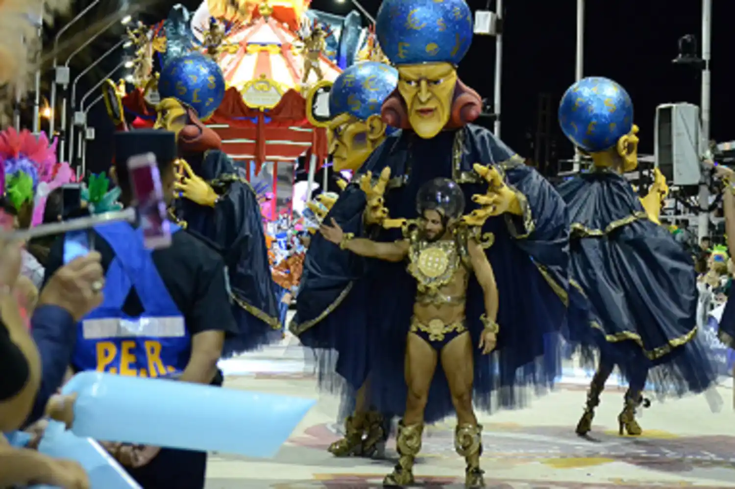 Unas 60 mil personas presenciaron el Carnaval en las últimas tres noches