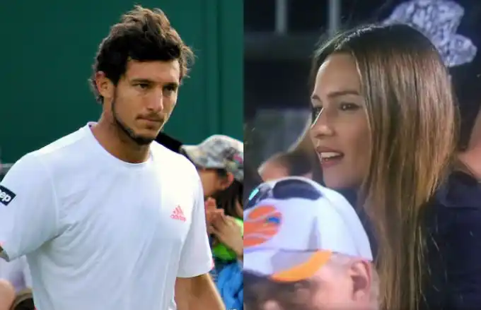 ¿Será por Pampita?: El tandilense "Pico" Mónaco anunció su retiro del tenis